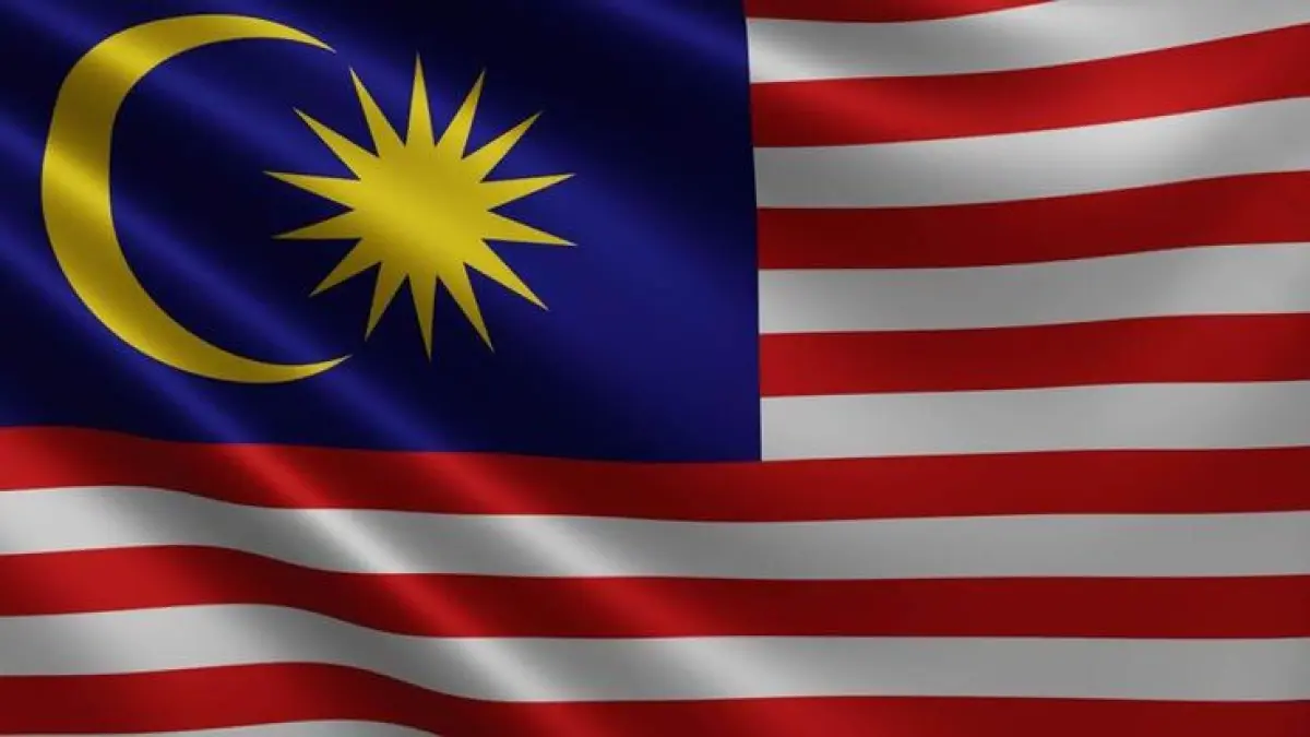 Ilustrasi bendera malaysia. (pinterest.com)