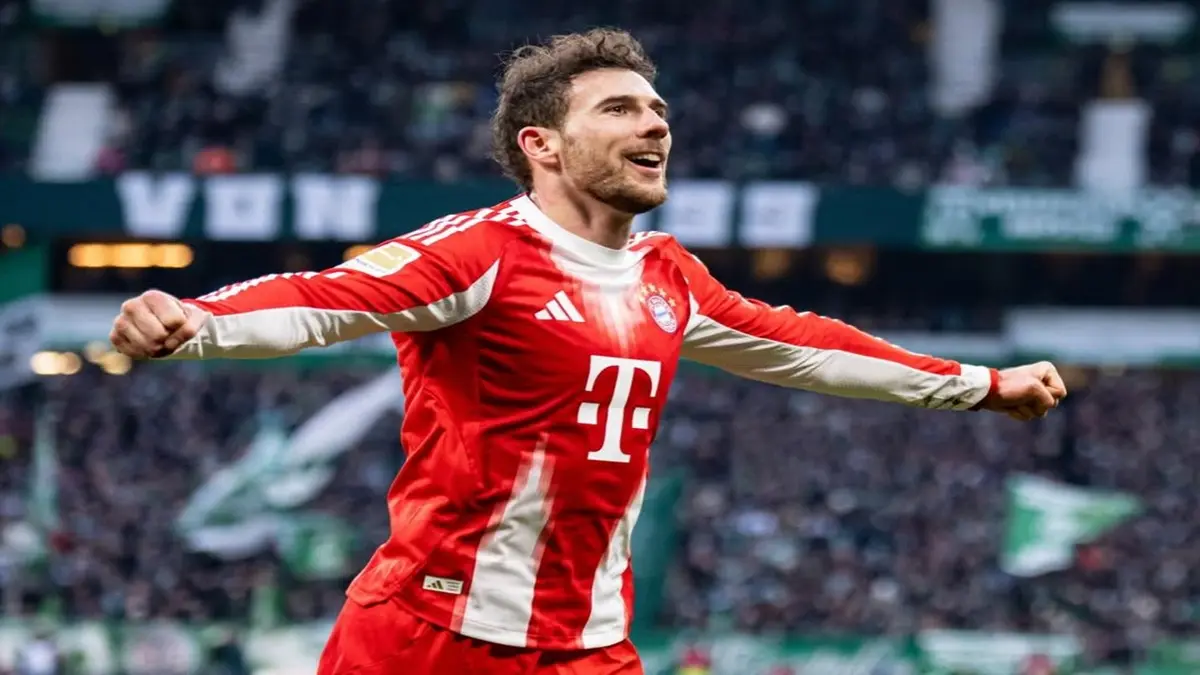 Negosiasi Leon Goretzka dengan AC Milan belum menemui titik terang. (instagram.com/leon_goretzka)