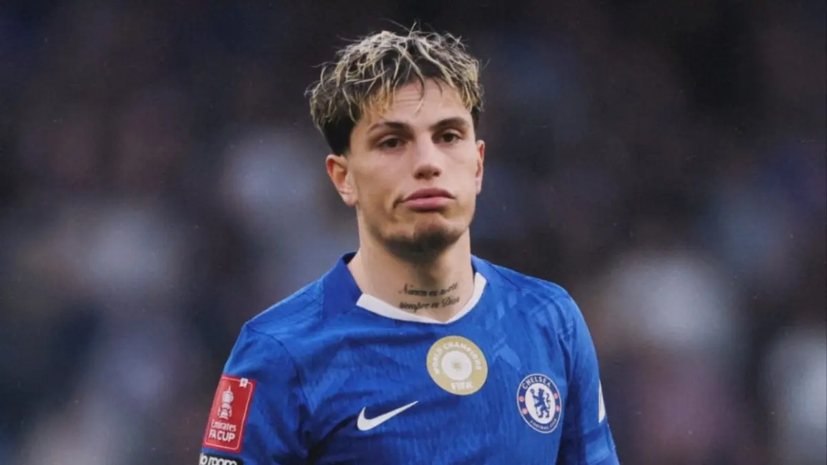 Pemain Chelsea, Alejandro Garnacho, menjadi opsi serius untuk dijual. (Instagram/garnacho7)
