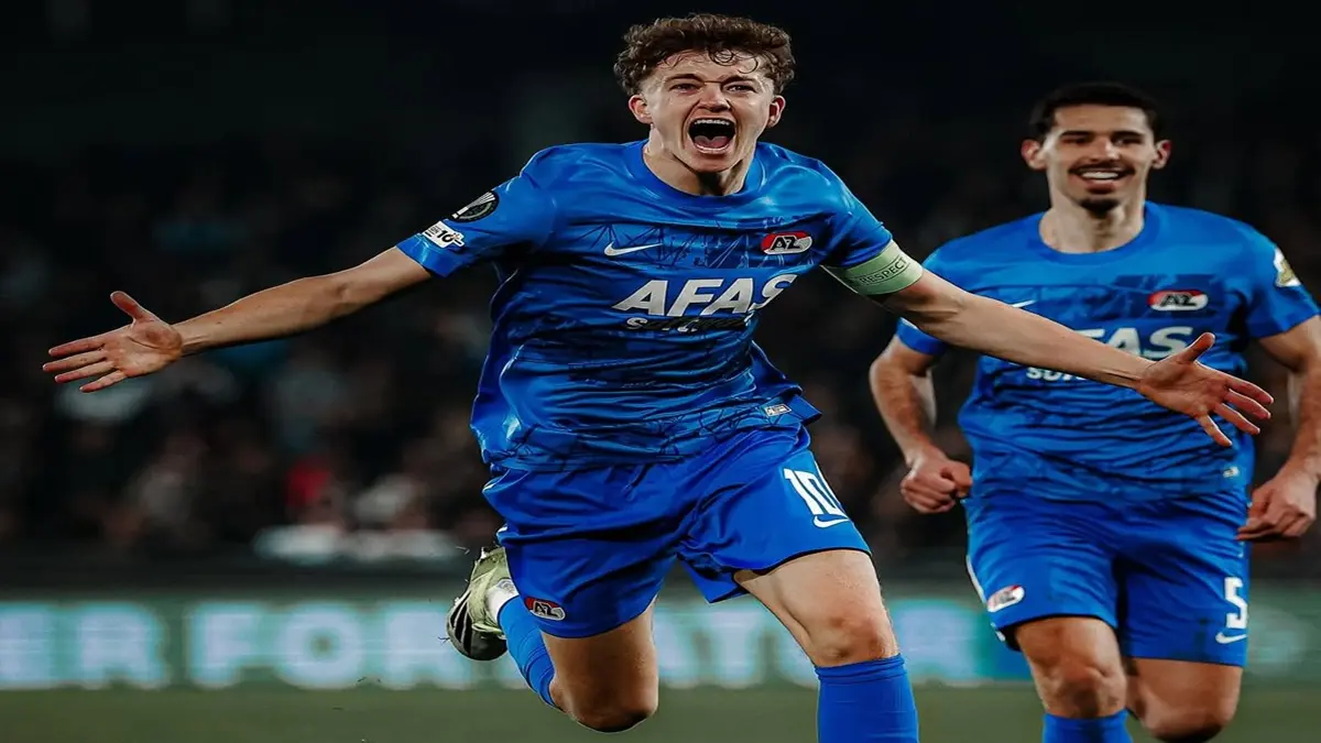 AC Milan mulai serius memantau Sven Mijnans dari AZ Alkmaar. (instagram.com/svenmijnans_)
