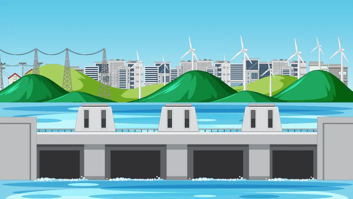 Ilustrasi bendungan DKI Jakarta. (Freepik.com)