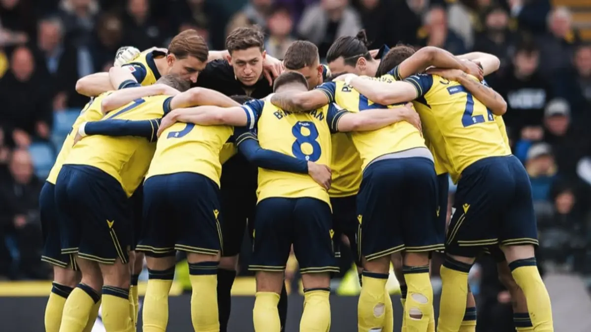 Para pemain Oxford United. (Instagram/oufcofficial)