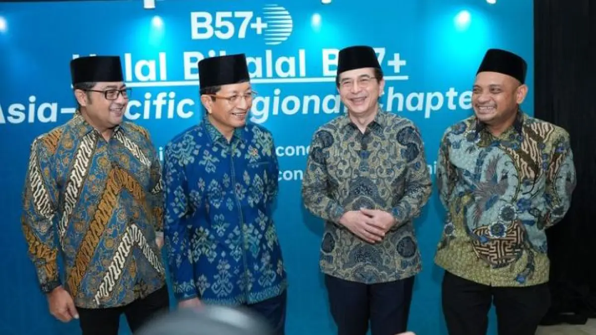 Pertemuan dengan Menag, Nasaruddin Ummat dengan Forum bisnis. (Doc.Forum bisnisB57+Asja Pasific regional chapter)
