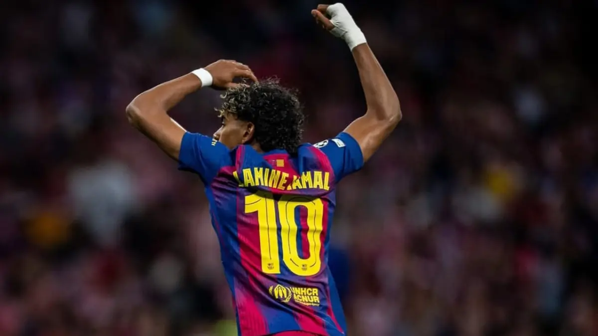 Pemain FC Barcelona, Lamine Yamal. (Instagram/fcbarcelona)