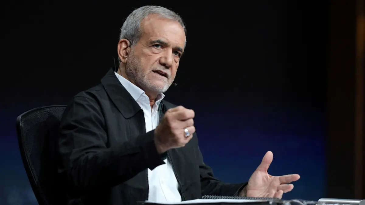 Presiden Iran Masoud Pezeshkian.