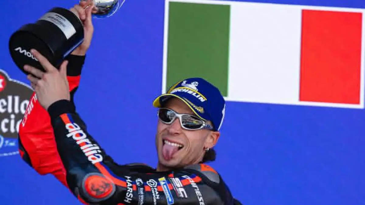 Marco Bezzecchi, dipuncak klasemen sementara pertama MotoGP 2026. (nstagram @marcobez72)