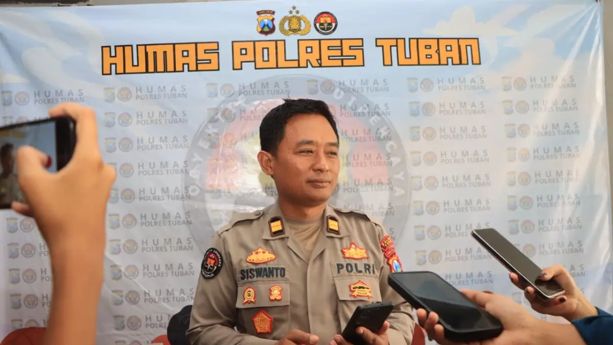 Rencana kegiatan di klenteng Tuban tak mendapat rekomendasi, Kasi Humas Polres Tuban Iptu Siswanto sebut ada risiko konflik. (DOKUMENTASI POLRES TUBAN)
