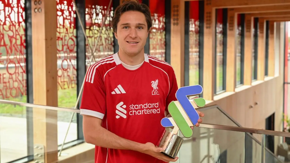 Federico Chiesa dikabarkan siap hengkang dari Liverpool. (liverpoolfc.com)