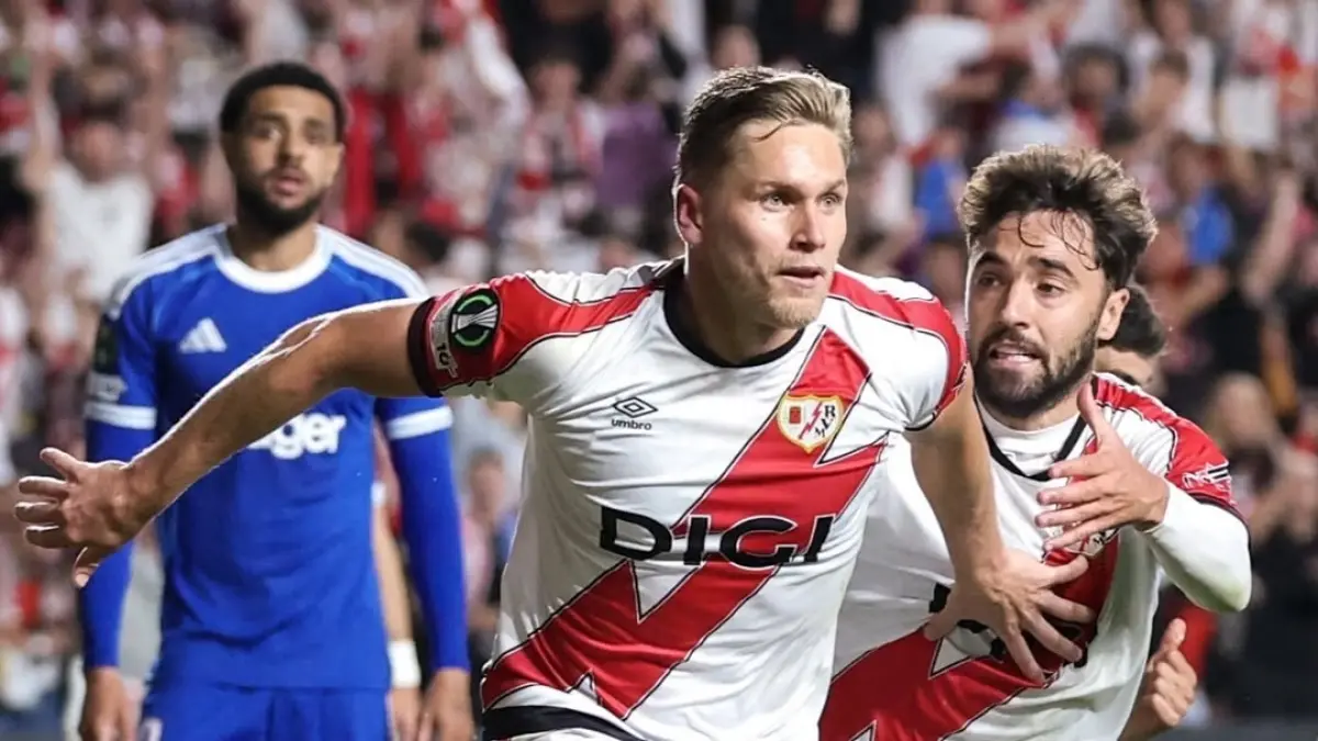 Rayo Vallecano jadi penentu nasib di Conference League. (instagram.com/rayovallecano)