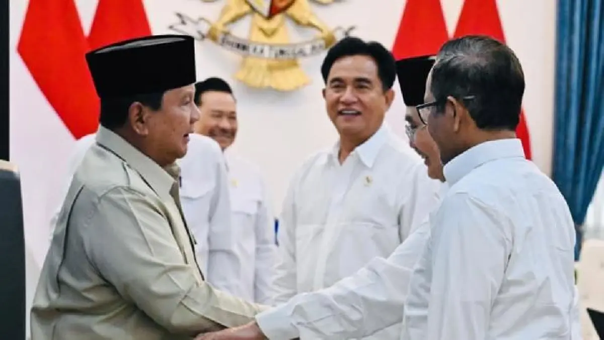 Presiden Prabowo Subianto menerima laporan Komisi Percepatan Reformasi Polri di Istana Kepresidenan Jakarta, 5 Mei 2026. (Dok.Biro Pers, Media, dan Informasi Sekretariat Presiden)