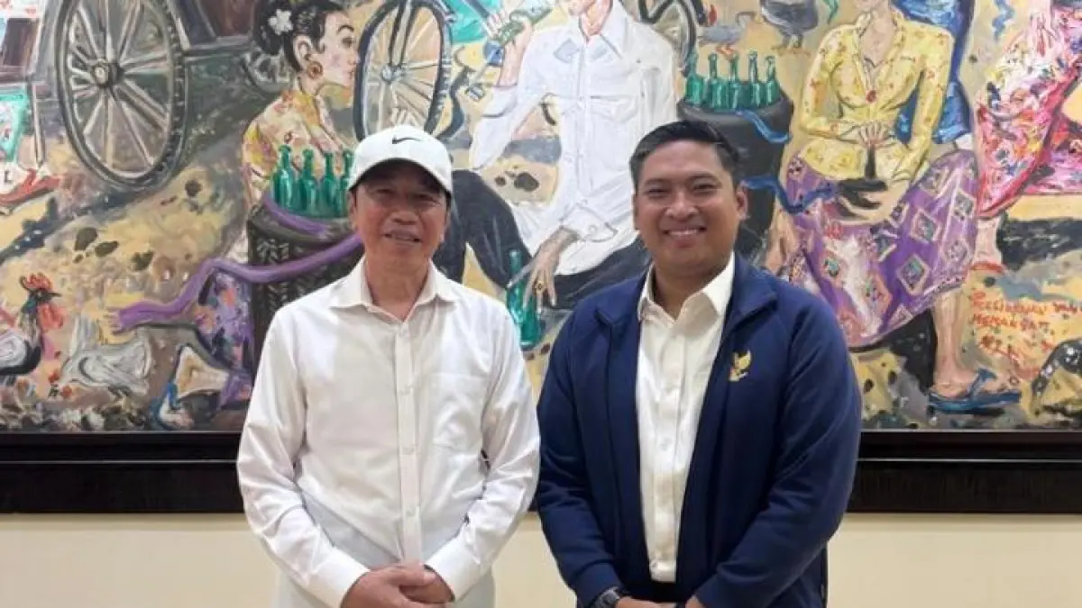 Jokowi kedatangan Tamu wakil menteri pertanian, Sudaryono. Dikediaman Solo, Jawa Tengah. (Istimewa)