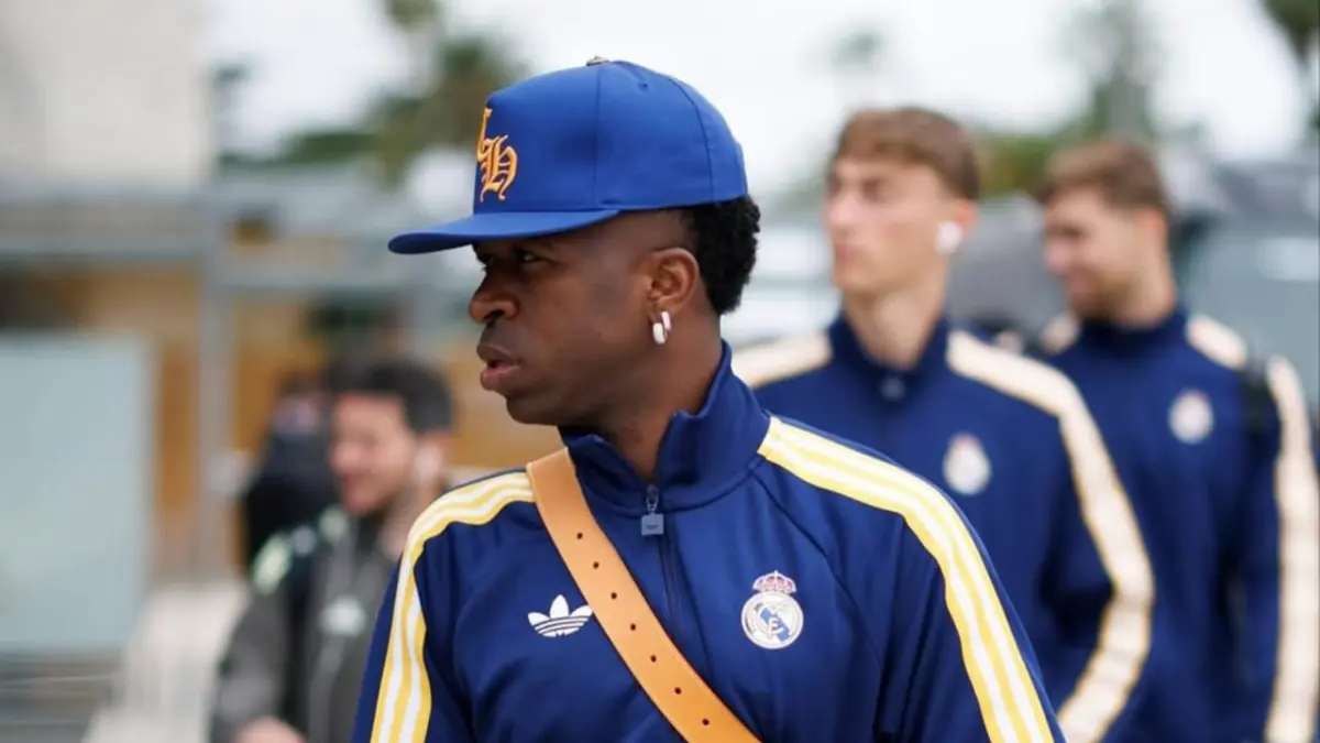 Pemain Real Madrid, Vinicius Jr, sempat hampir membela FC Barcelona. (Instagram/vinijr)