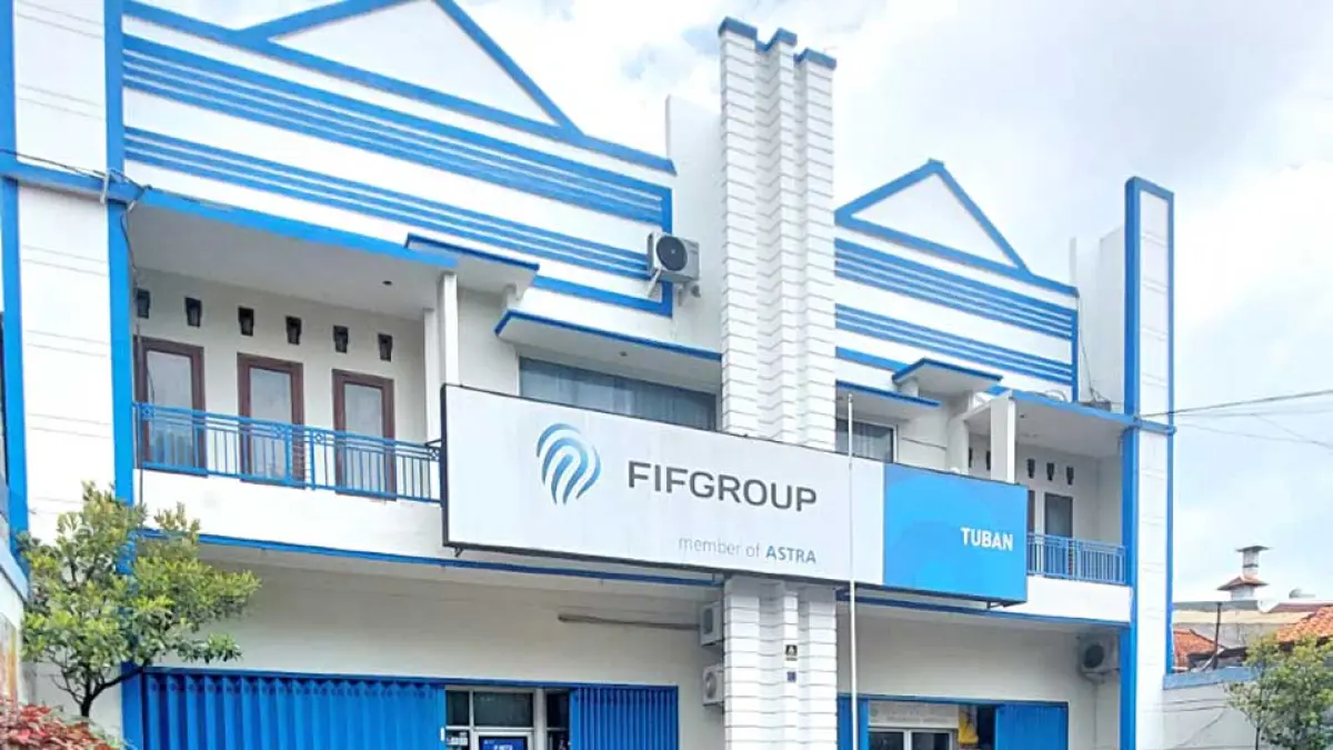 KANTOR Cabang FIFGROUP Tuban yang berlokasi di Jalan Veteran Nomor 28, Kelurahan Kutorejo, Kecamatan Tuban, Kabupaten Tuban, Jawa Timur. (FIFGROUP Tuban untuk Radar Tuban)