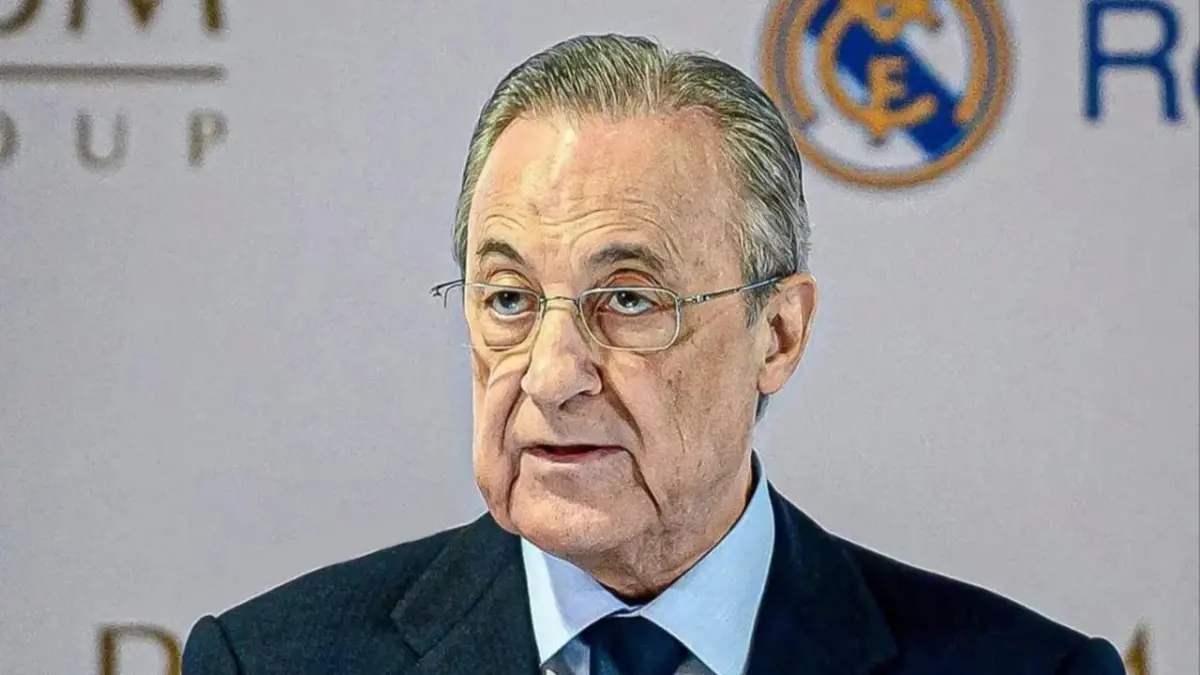 Presiden Real Madrid, Florentino Perez. (Instagram/realmadrid.mk)