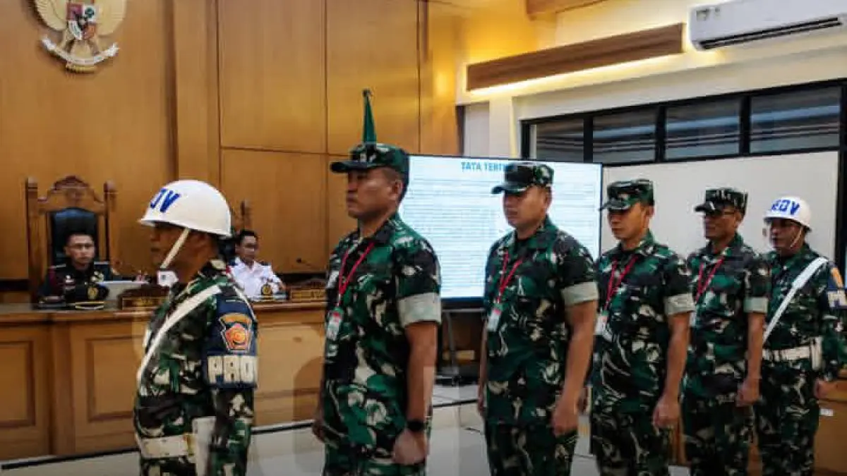 Usai siram Aktivis kontraS, 4 anggota TNI memohon hukuman ringan. (Instagram @uptadenusantaracom)
