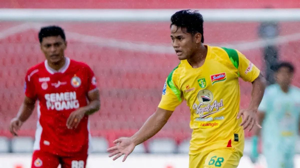 Pemain Persebaya, Toni Firmansyah. (Dokumentasi Persebaya)