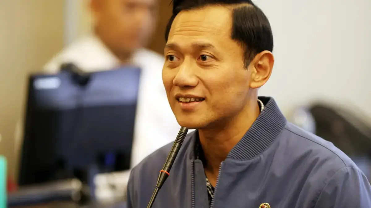 Menteri Koordinator Bidang Infrastruktur dan Pembangunan Kewilayahan, Agus Harimurti Yudhoyono. (Dery Ridwansah/ JawaPos.com)