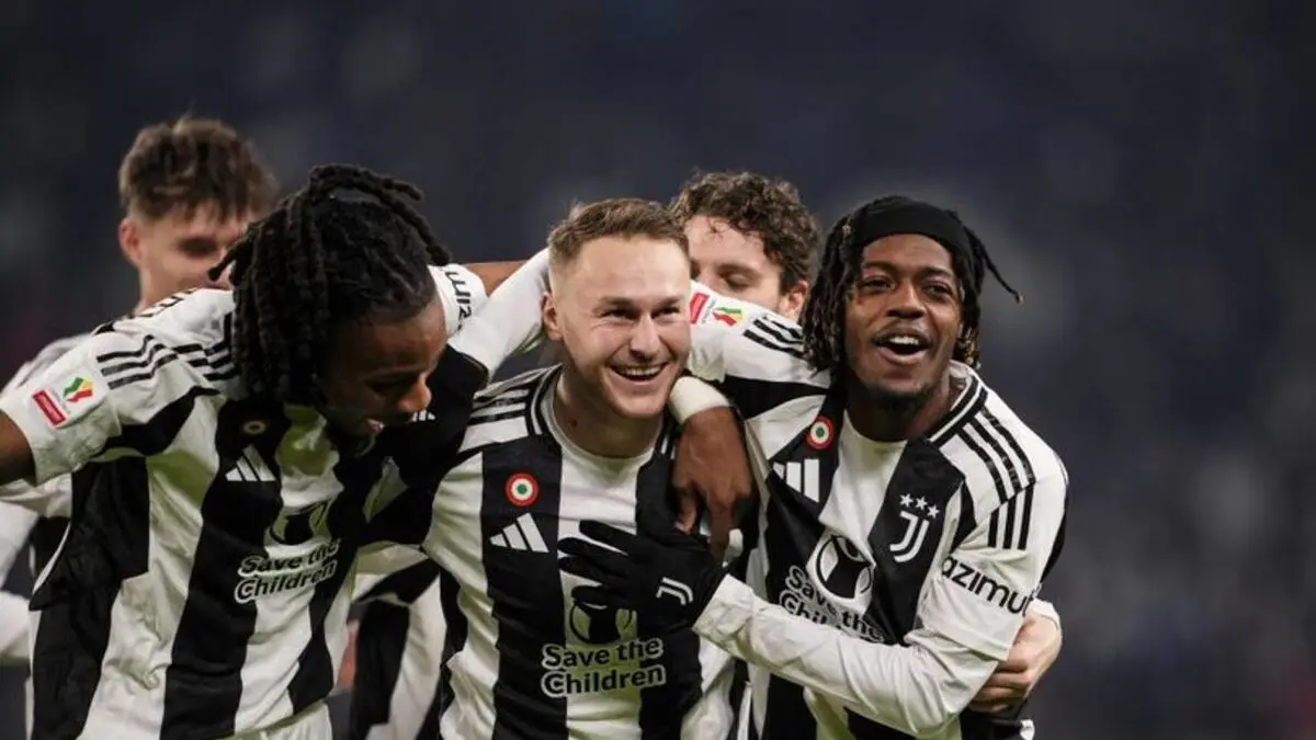 Peluang Juventus lolos ke Liga Champions Serie A musim depan turun drastis. (Fabio Ferrari/La Presse via AP Photo)