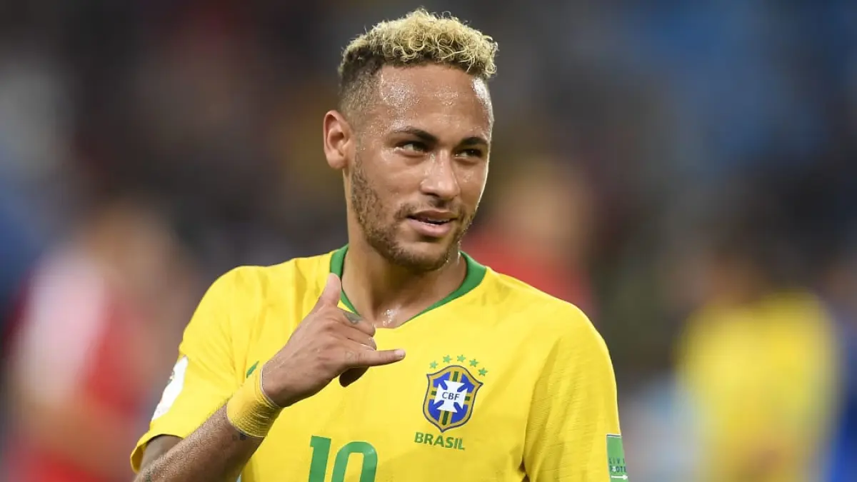 Neymar Saat Bermain Bersama Timnas Brazil. (RNZ)