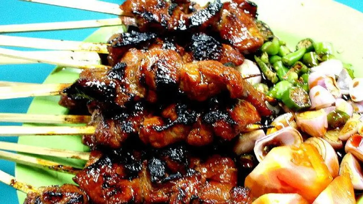 Ilustrasi sate kambing. (pinterest.com)