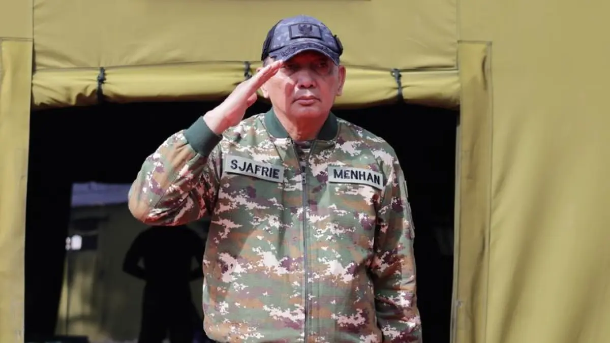 Menteri Pertahanan Sjafrie Sjamsoeddin. (Dok. Tim Media Sjafrie Sjamsoeddin)