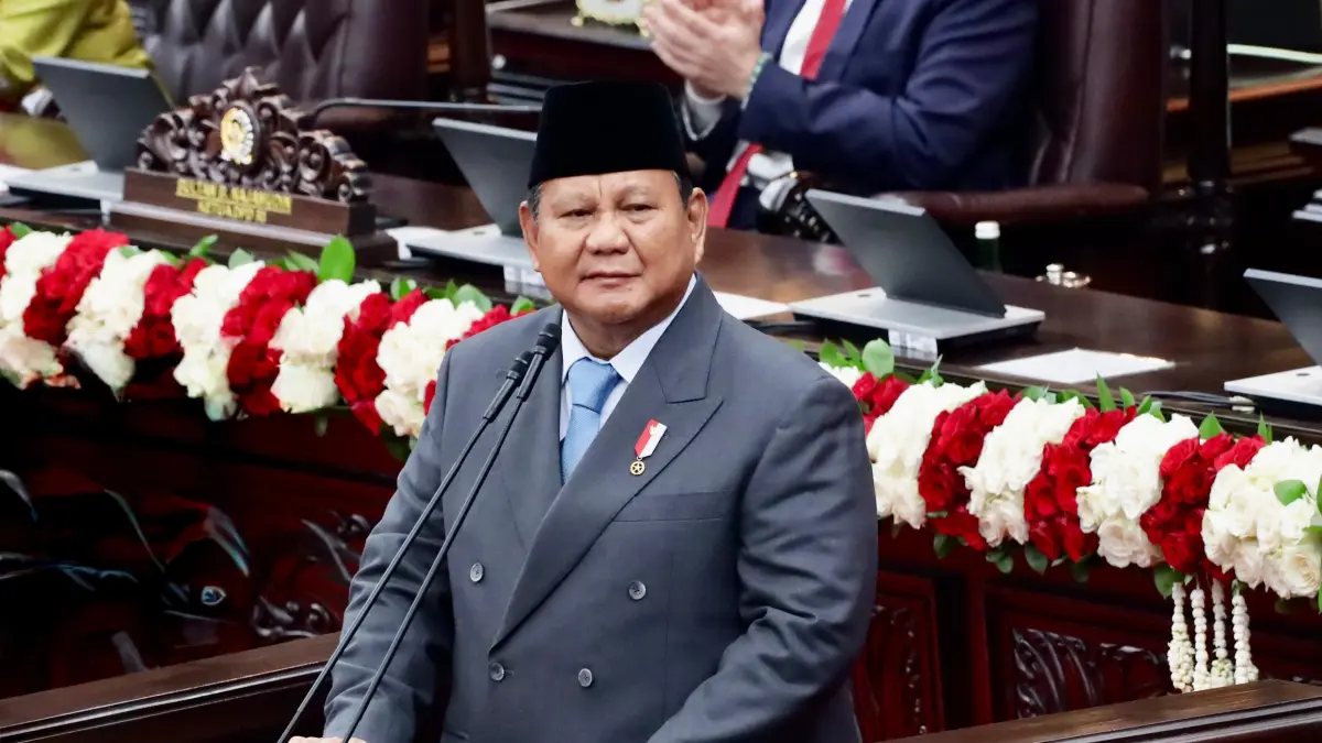 Prabowo tegaskan Indonesia harus punya kendali harga komoditas global. (Dok. Sekretariat Negara)