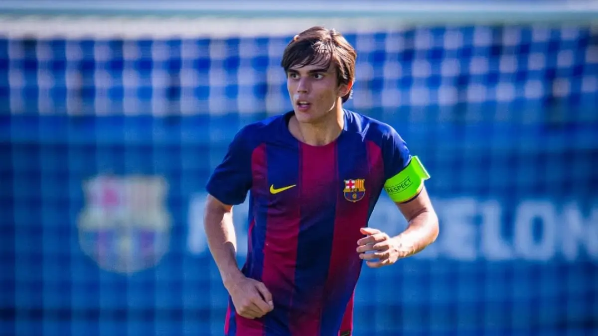Como resmi rekrut Andres Cuenca dari Barcelona. (instagram.com/andres_cuenca4)