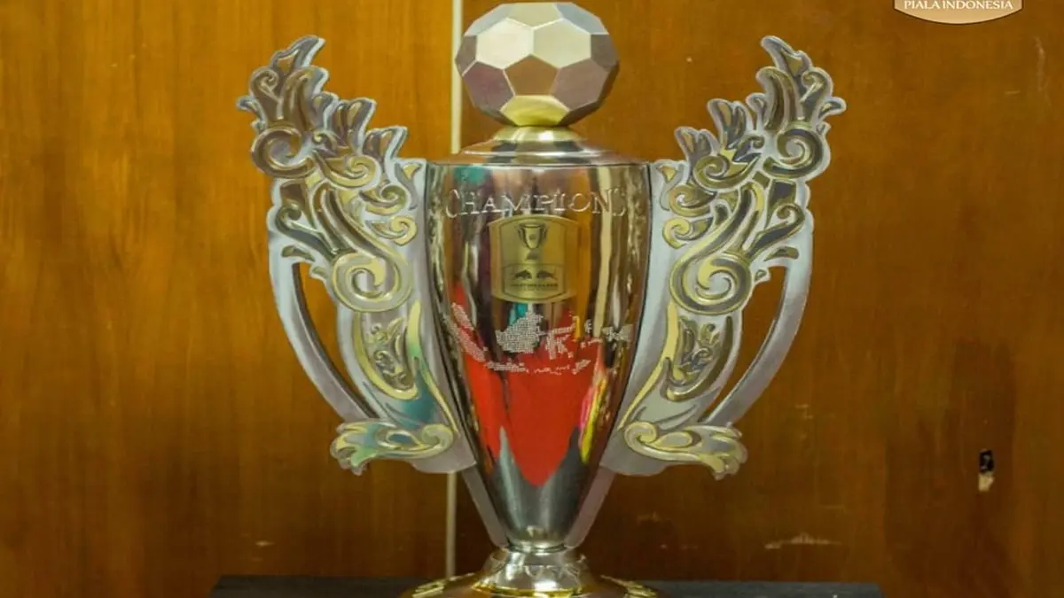 Ilustrasi trofi Piala Indonesia. (instagram.com/pialaIndonesia)
