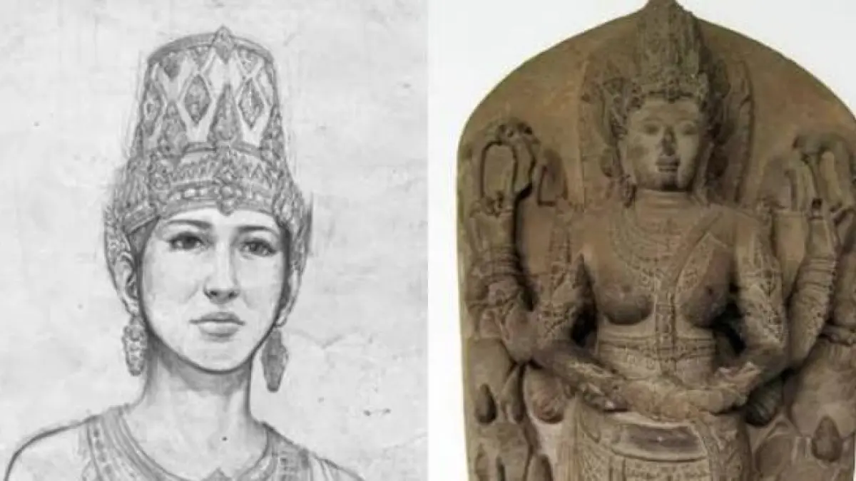 Ilustrasi Tribhuwana Tunggadewi. (Radar Majapahit)