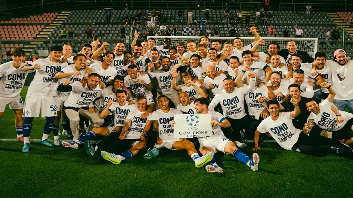 Como 1907 menciptakan keajaiban dengan lolos ke Liga Champions. (instagram.com/comofootball)