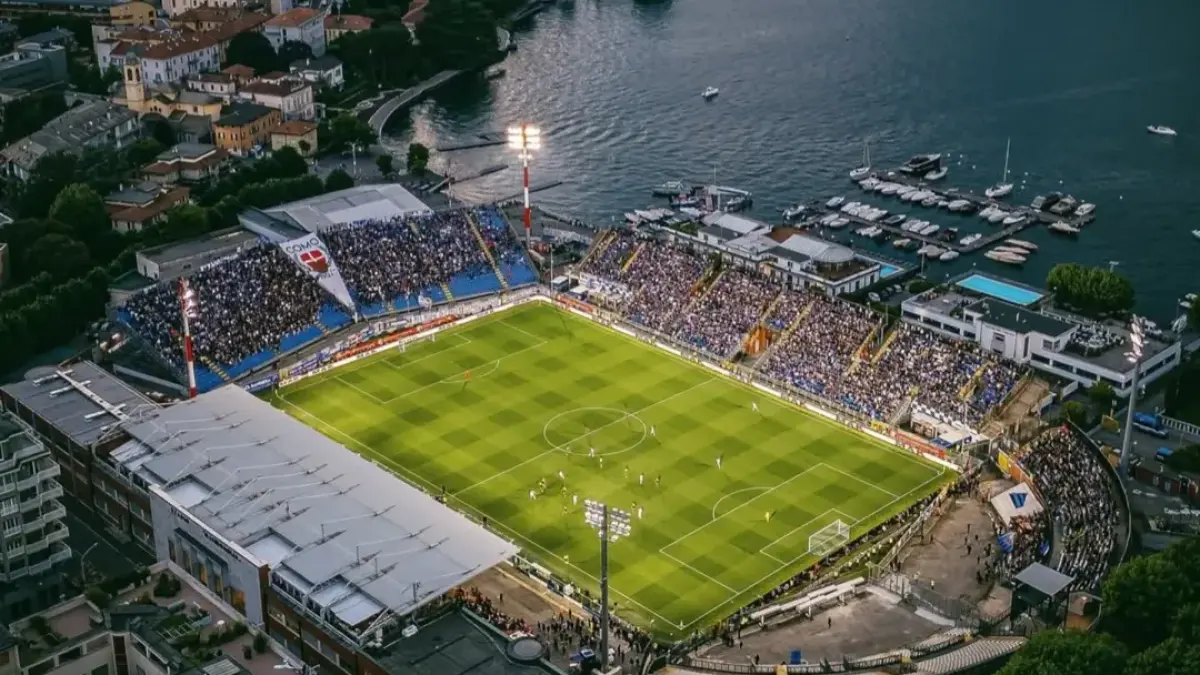 Como 1907 mempercepat renovasi Stadio Giuseppe Sinigaglia. (instagram.com/idextratime)
