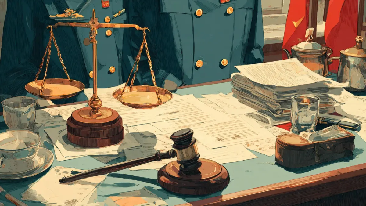 Ilustrasi ketegasan hukum. (RADAR TUBAN/AI)