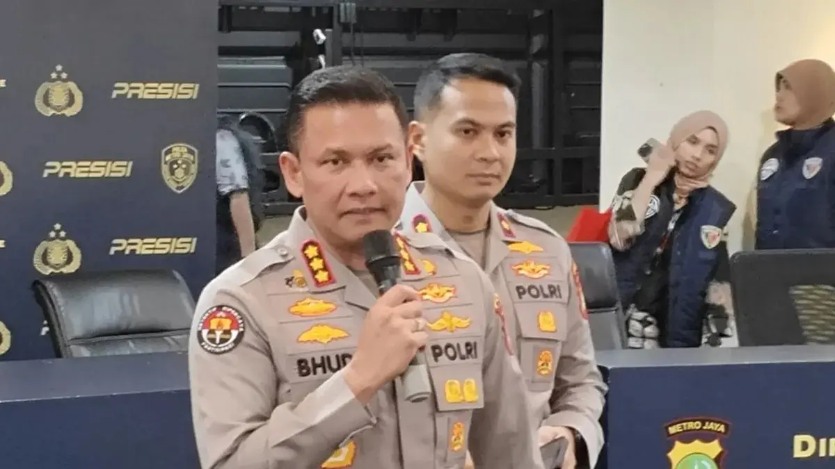 Kabid Humas Polda Metro Jaya Kombes Pol Budi Hermanto. (ANTARA/Ilham Kausar)