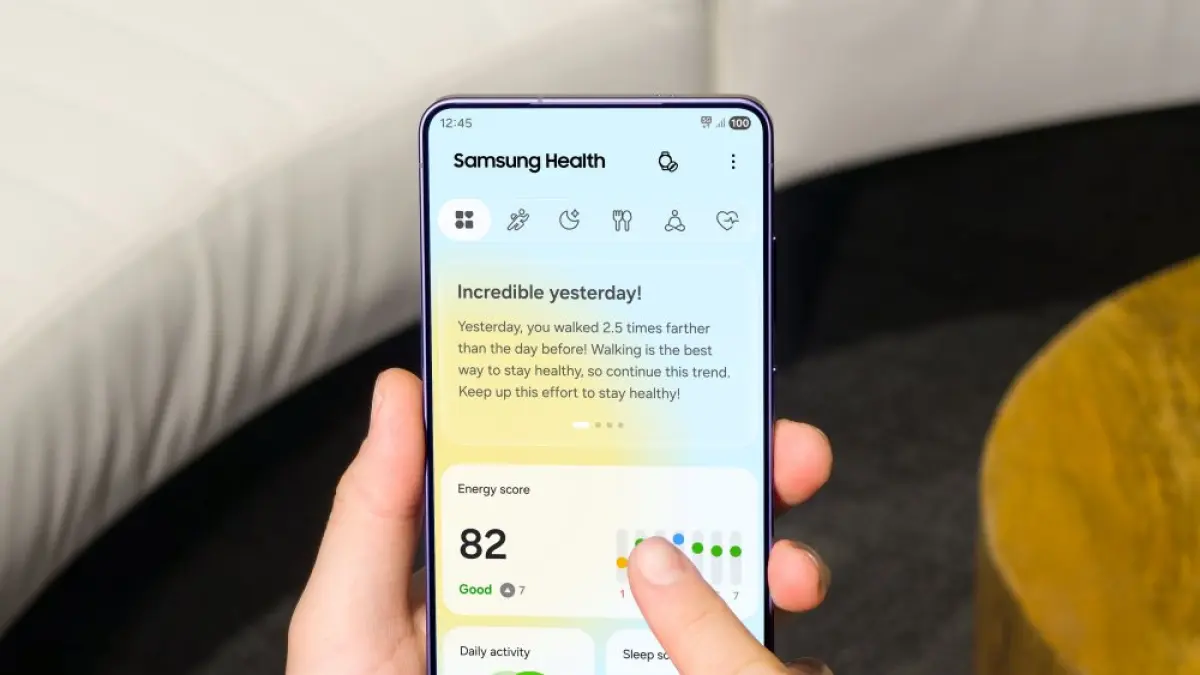 Samsung umumkan upgrade layanan kesehatannya lengkap dengan berbagai fitur AI. (@OneUIBeta/X)