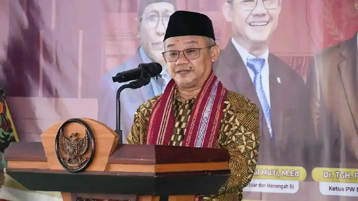 Mendikdasmen Abdul Mu’ti. (Jawa Pos)