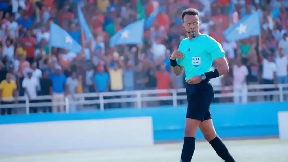 Wasit Somalia Omar Artan batal bertugas di World Cup 2026. (instagram.com/omar_artan)