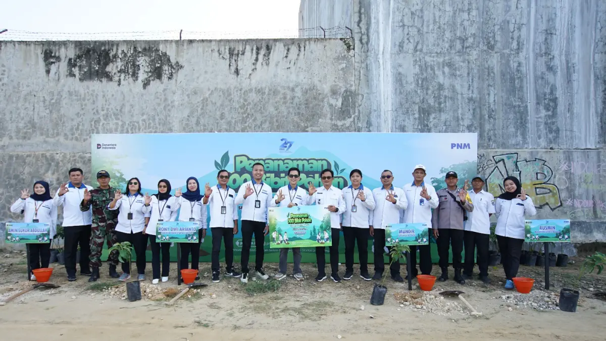 Melalui gerakan penghijauan, PNM menghadirkan manfaat lingkungan jangka panjang sekaligus memperkuat upaya penanganan perubahan iklim di berbagai daerah. (RADAR TUBAN)