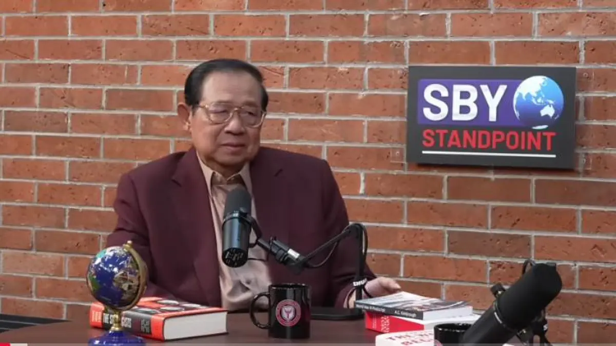 Presiden ke-6, Susilo Bambang Yudhoyono. (Tangkapan layar YouTube @SBYudhoyono)