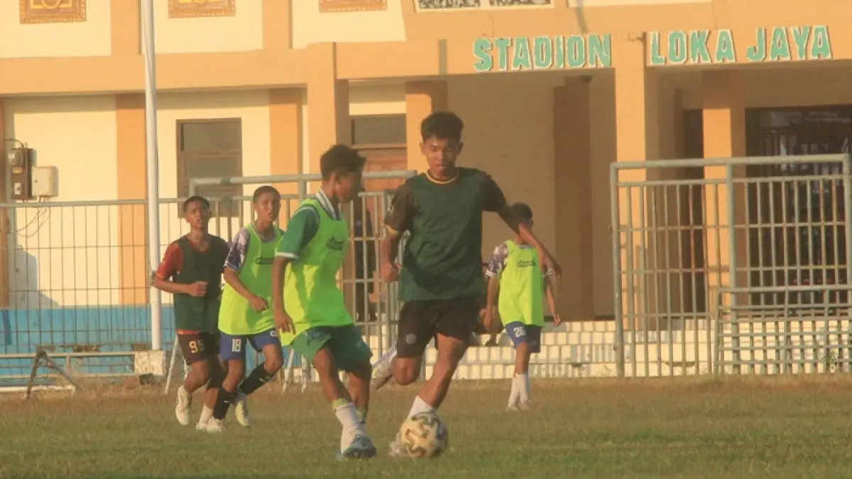Tim Bumi Wali FC senior ketika berlaga di kompetisi Liga 4 Zona Jatim 2025/2026. (DOKUMEN RADAR TUBAN)
