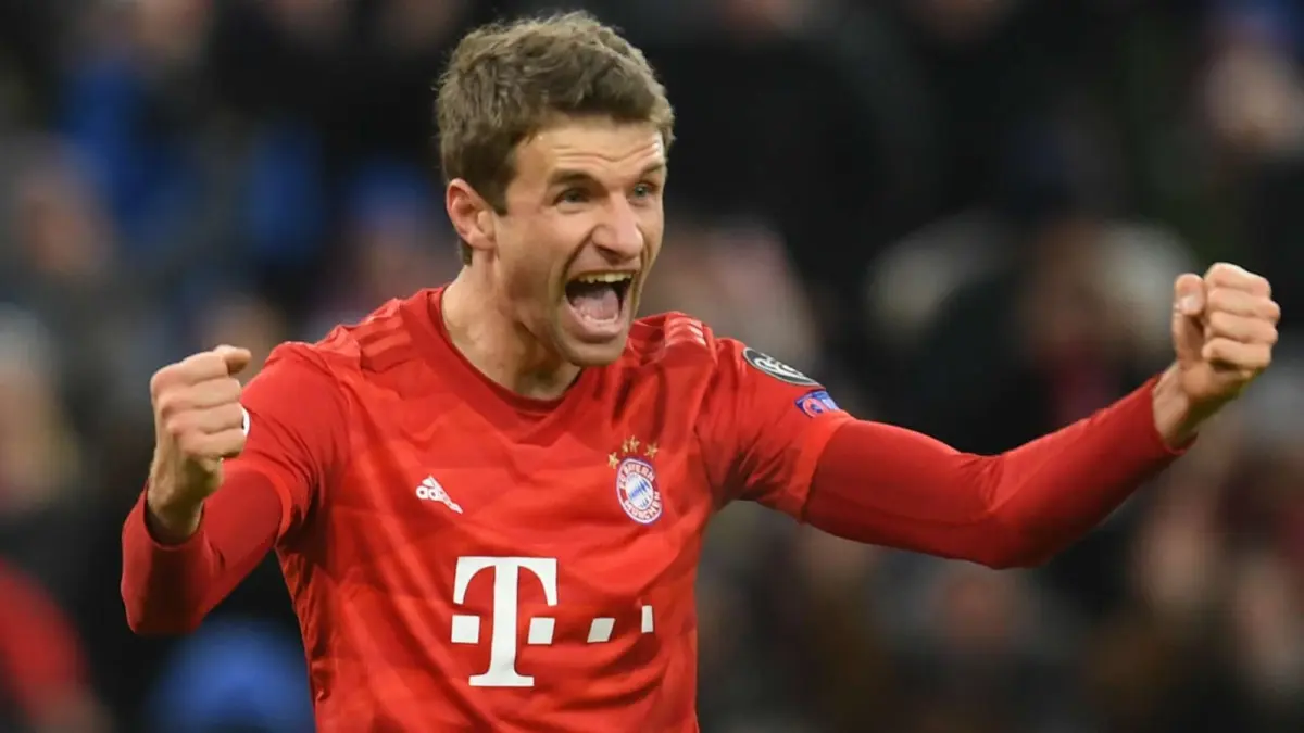 Thomas Muller Saat Masih Aktif Sebagai Pemain Bayern Munchen. (Goal)