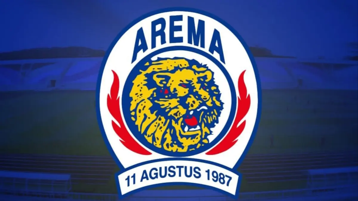 Logo singa bertindik milik Arema. (Instagram/aremafcoffofficial)
