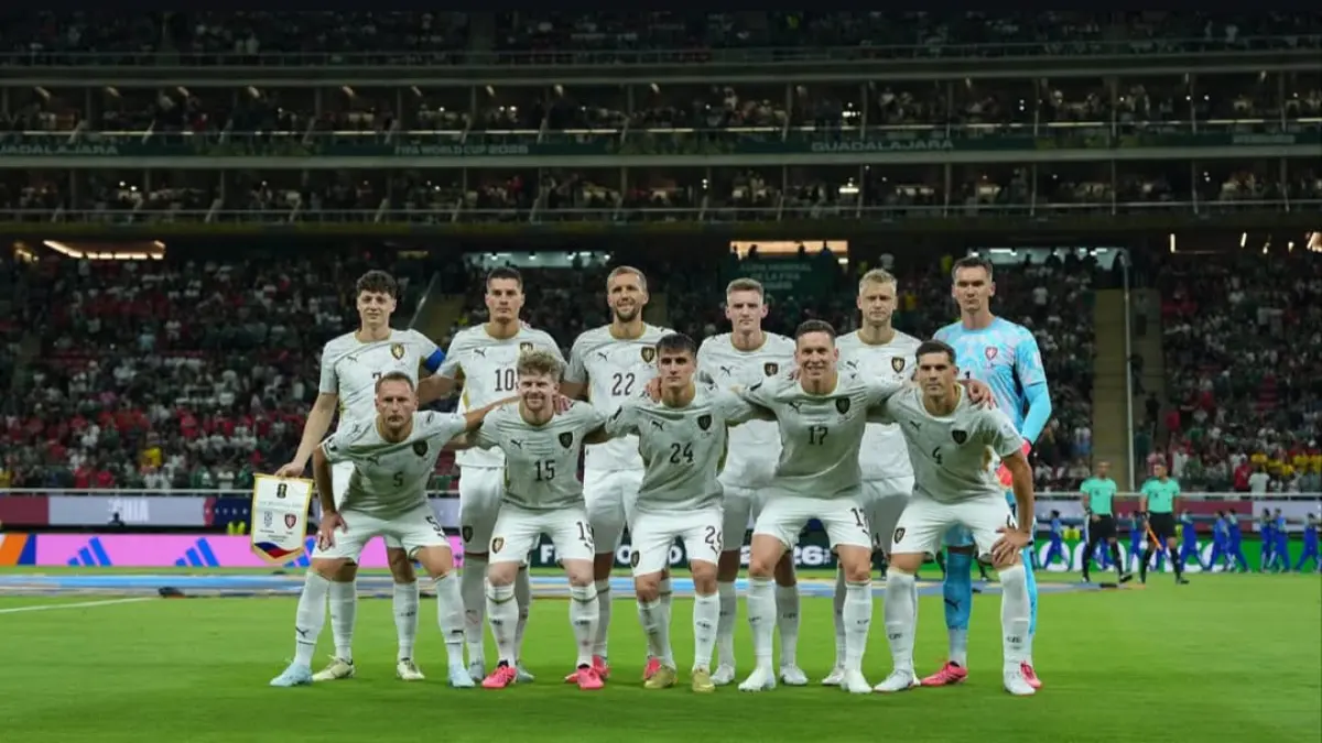 Timnas Ceko yang sekarang berganti identitas menjadi Czechia di FIFA world cup 2026. (Instagram/ceskarepre)