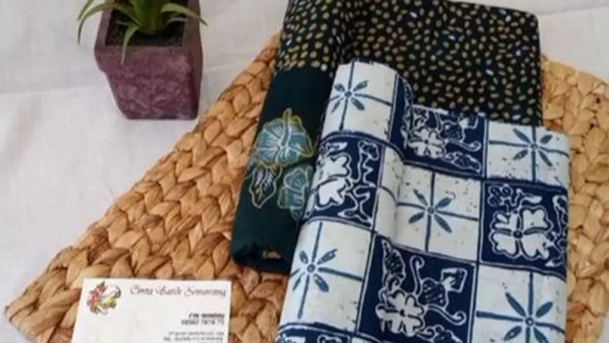Kisah inspiratif Cinta Batik Semarang yang sukses menembus pasar mancanegara melalui inovasi batik warna alam dan pendampingan UMKM. (BRI)