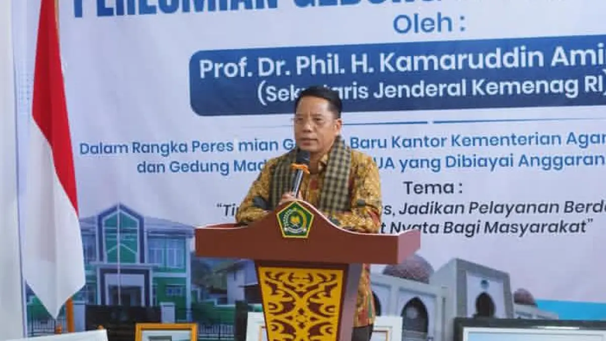 Sekjen kemenag, Kamaruddin Amin. (Instagram/kamaruddin_amin)