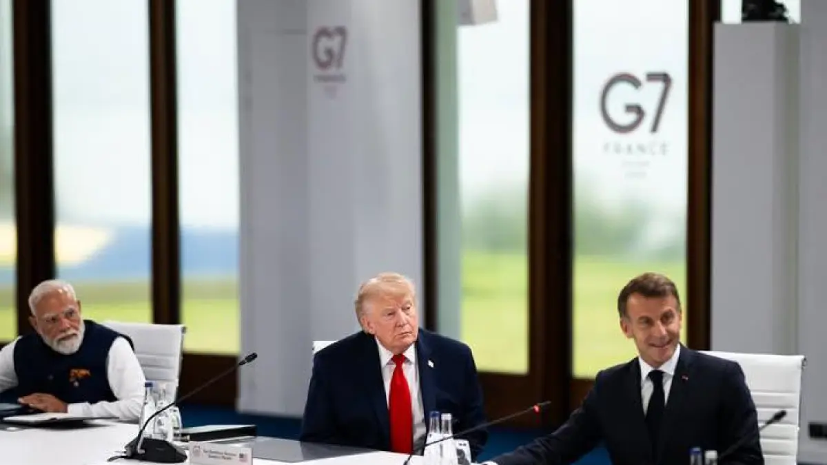 Presiden As, Donald J.Trump saat di G7 2026. (Instagram @whitehouse)