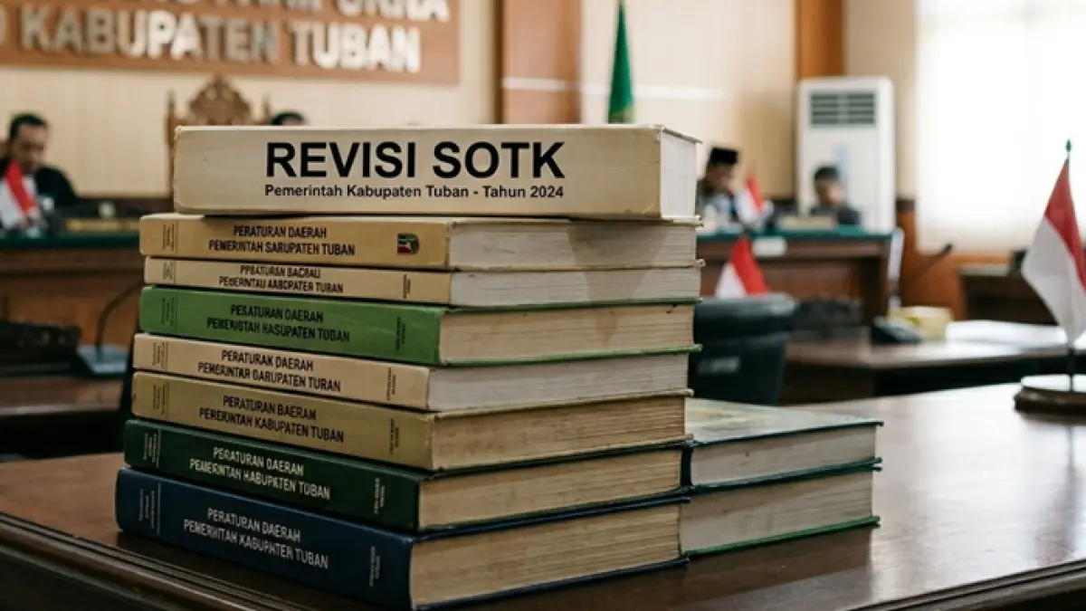 Ilustrasi Raperda Perubahan Kelima Perda Nomor 14 Tahun 2016 mulai dibahas DPRD Tuban. (RADAR TUBAN)