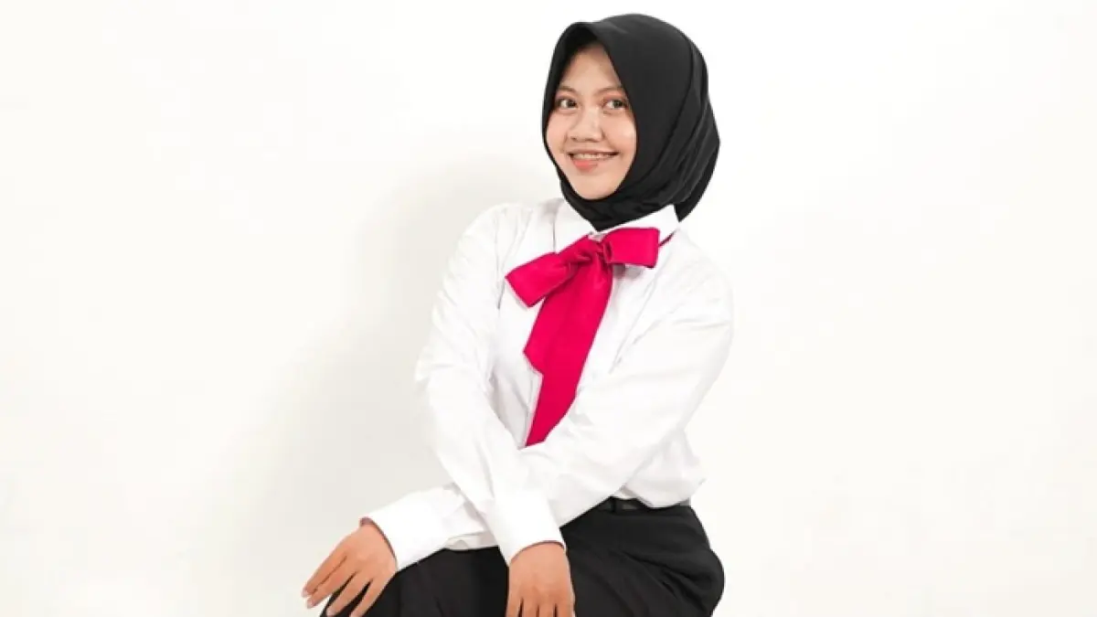 Dela Novia Riski Wulan Mahariyani meyakini rasa percaya diri bukan bakat bawaan, melainkan hasil dari keberanian menghadapi rasa takut. (Dela Novia Riski Wulan Mahariyani Untuk Radar Tuban)