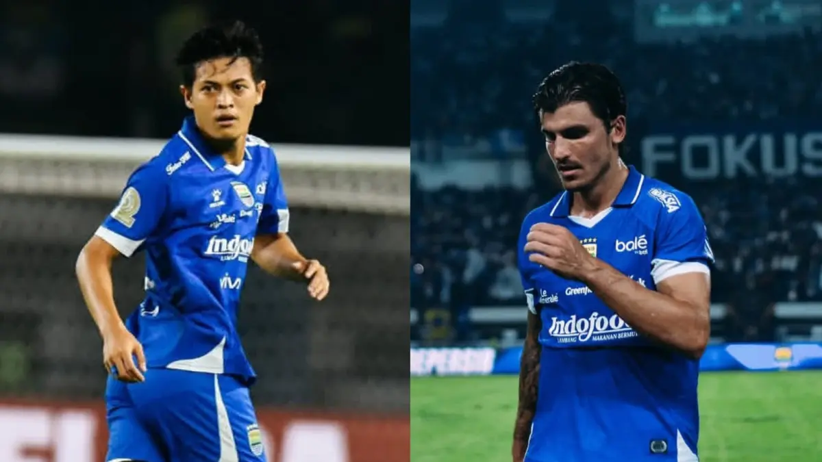 Alfeandra Dewangga dan Sergio Castel berpisah dengan Persib. (instagram.com/(alfeandradewangga & sergiocastel_9)