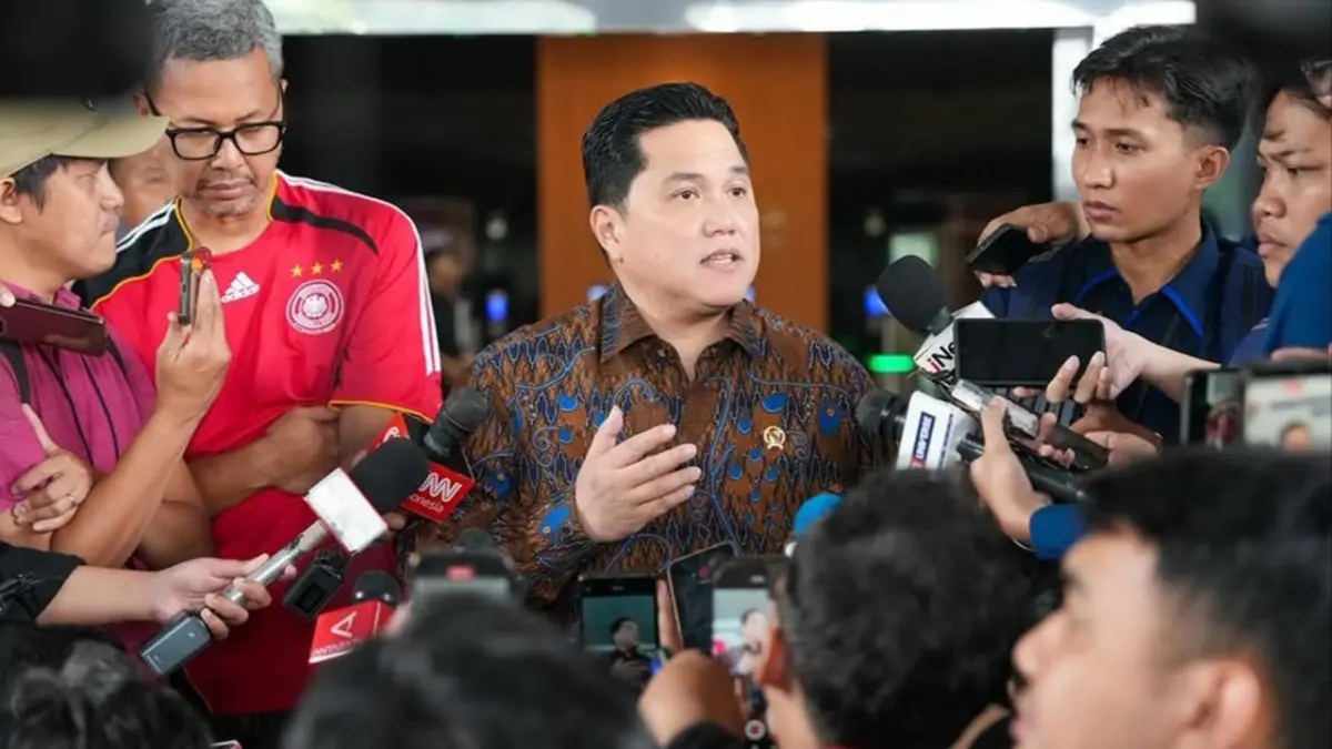 Menpora Erick Thohir, saat ditemui awak media. (Instagram/kemenpora)