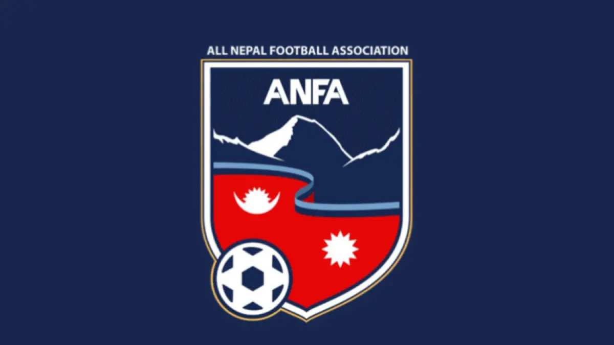 Logo asosiasi sepakbola Nepal. (Kathmandu Post)